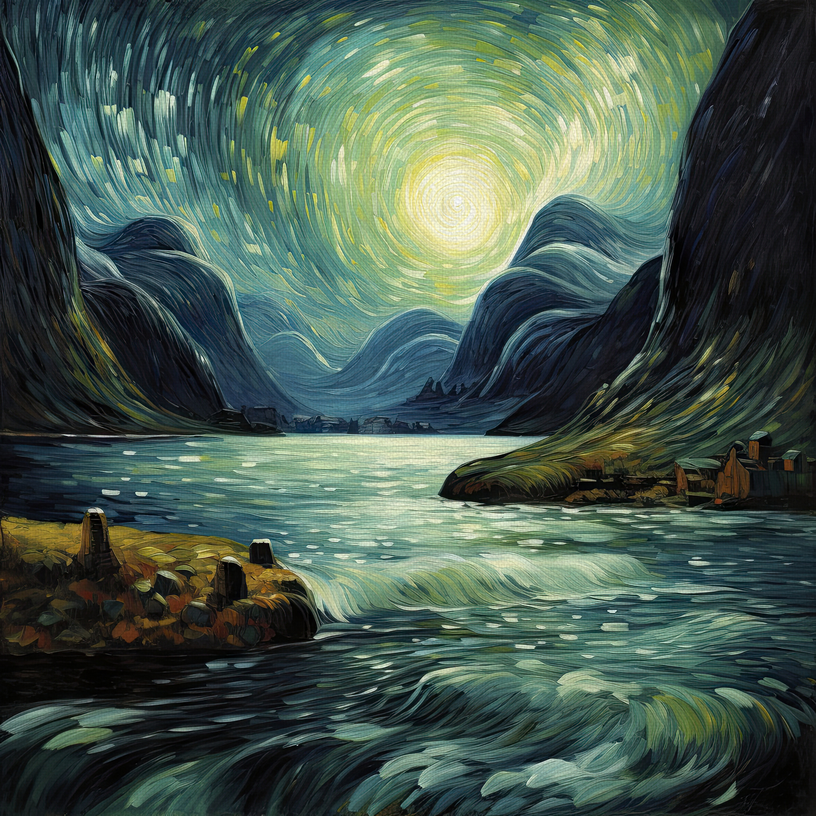 Emerald Nightscape